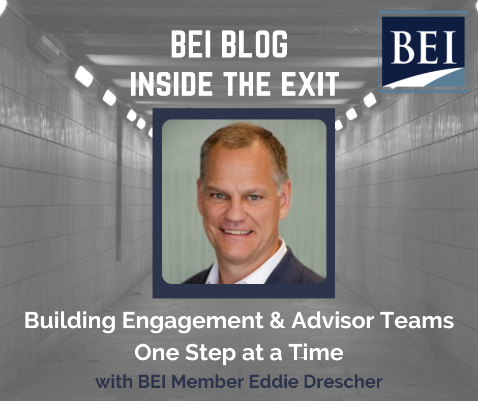 BEI Exit Planning Member Eddie Drescher